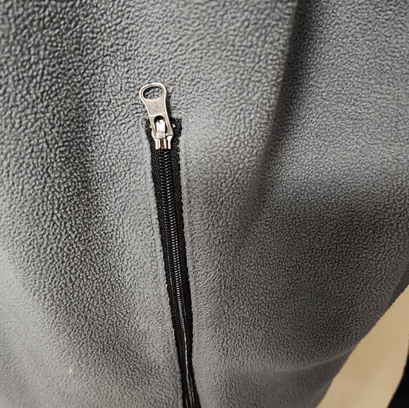 North and Acrux Adult Large Blue Mountain College Toppers Full Zip Fleece Jacket - Picture 6 of 9